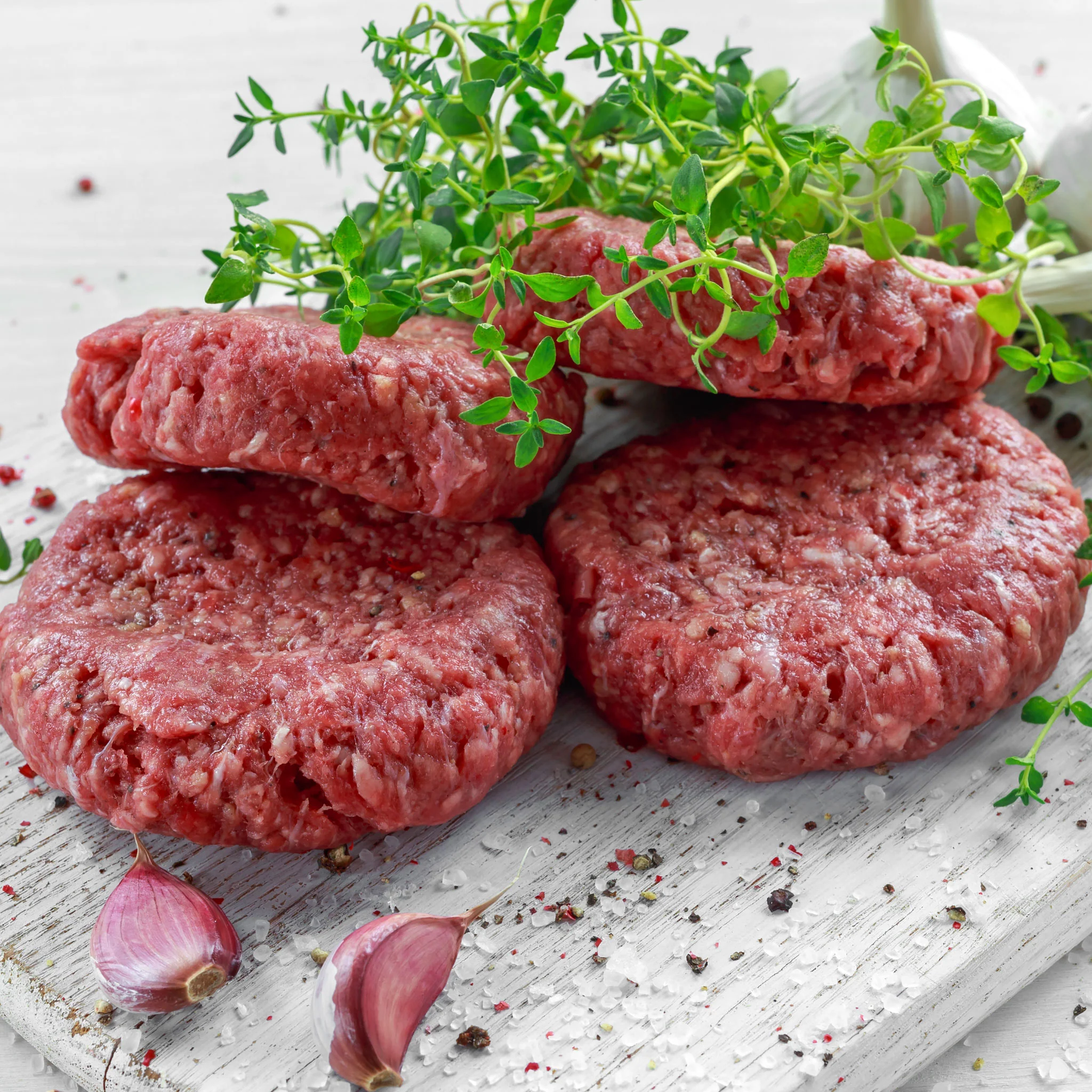 Seasoned Lamb Patties